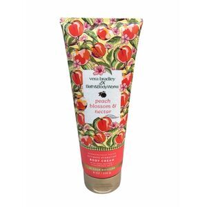 Bath & Body Works Vera Bradley Peach Blossom & Nectar Body Cream 8oz NWT